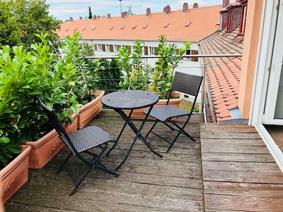 Appartamento Sonnige 2-Zi-Wohnung Nahe Stadtmitte Und Messe Norimberga